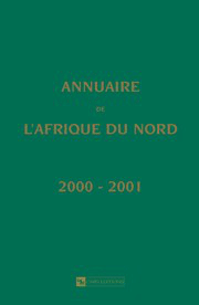 Annuaire de l'Afrique du Nord T 39 - 2000/2001