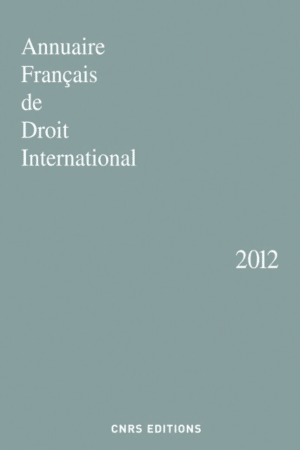 Annuaire français de droit international 58