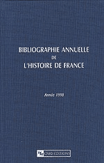 Bibliographie annuelle de l'histoire de France 44