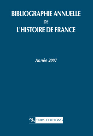 Bibliographie annuelle de l'histoire de France 53