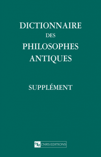 Dictionnaire des philosophes antiques (supplément)