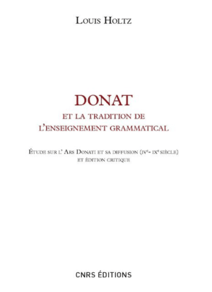 Donat et la tradition de l'enseignement grammatical