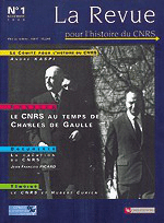 Dossier : Le CNRS à l'époque de Charles de Gaulle