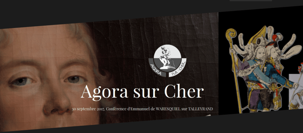 Emmanuel de Waresquiel à Agora sur Cher