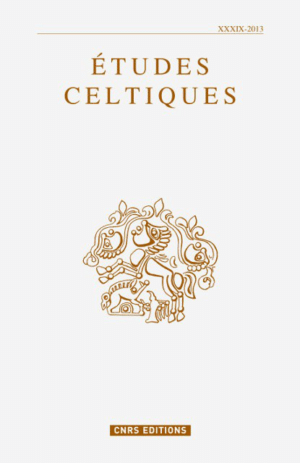 Études celtiques 39