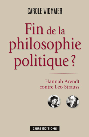 Fin de la philosophie politique ?