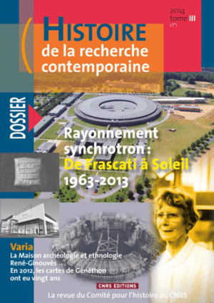 Histoire de la recherche contemporaine - tome 3 N°1