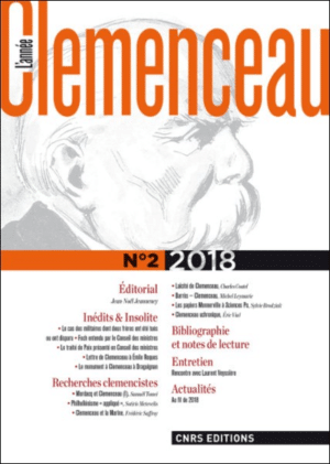 L'Année Clemenceau n° 2 2018