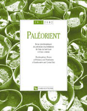 Paléorient 28-1