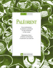 Paléorient 29-1