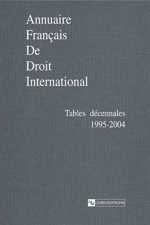 Annuaire français de droit international
