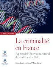 La criminalité en France