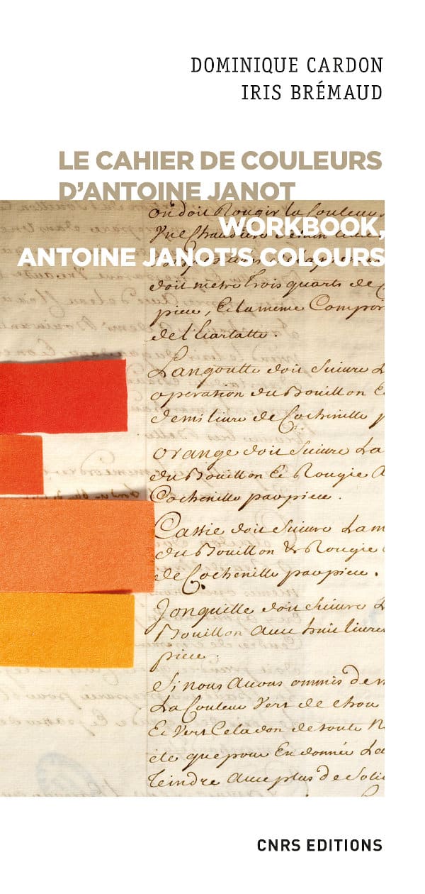 Le cahier de couleurs d'Antoine Janot - CNRS Editions
